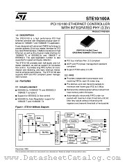 STE10_100A datasheet pdf SGS Thomson Microelectronics