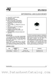 STLVD2101BF datasheet pdf SGS Thomson Microelectronics