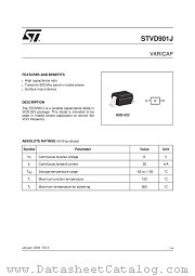 STVD901J datasheet pdf SGS Thomson Microelectronics