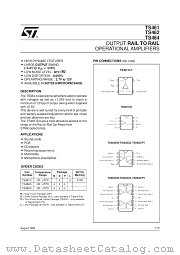 TS462IN datasheet pdf SGS Thomson Microelectronics