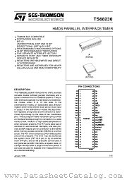 TS68230CFN8 datasheet pdf SGS Thomson Microelectronics