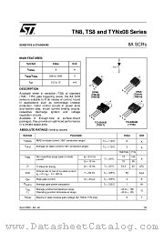TS820-600H datasheet pdf SGS Thomson Microelectronics