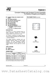 TSM1011 datasheet pdf SGS Thomson Microelectronics