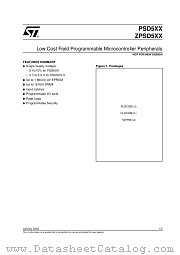 ZPSD512B1V-C-20L datasheet pdf SGS Thomson Microelectronics