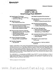 LH28F008SCHT-L85 datasheet pdf SHARP