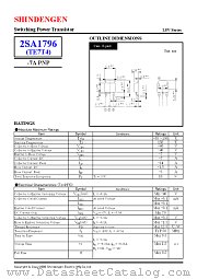 2SA1796 datasheet pdf Shindengen