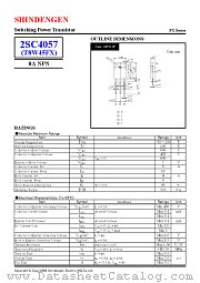 2SC4057 datasheet pdf Shindengen