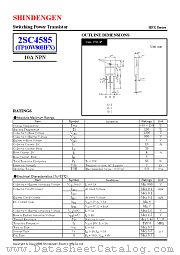 2SC4585 datasheet pdf Shindengen