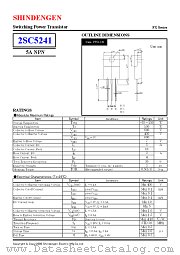 2SC5241 datasheet pdf Shindengen