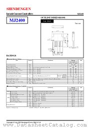 MJ2400 datasheet pdf Shindengen