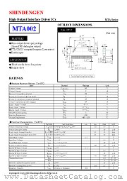 MTA002 datasheet pdf Shindengen