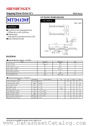 MTD1120F datasheet pdf Shindengen