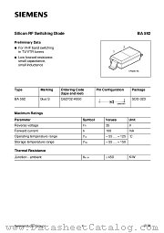 BA592 datasheet pdf Siemens