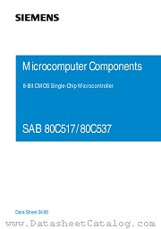 SAB80C517-N16-T40_85 datasheet pdf Siemens