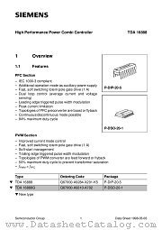 TDA16888G datasheet pdf Siemens