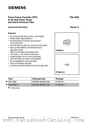 TDA4862 datasheet pdf Siemens