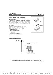 SC5272D-M2 datasheet pdf Silan Semiconductors