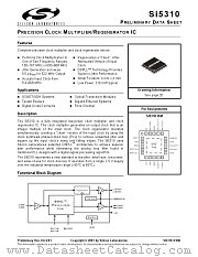 SI5310-BM datasheet pdf Silicon Laboratories