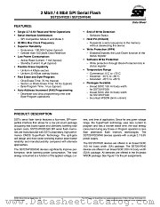 SST25VF020-20-4I-QA datasheet pdf Silicon Storage Technology