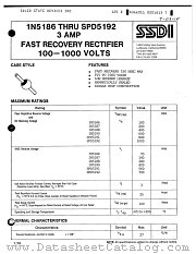 1N5187 datasheet pdf Solid State Devices Inc