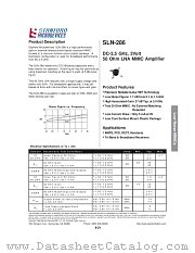 SLN-286 datasheet pdf Stanford Microdevices