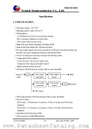 STK55C2081 datasheet pdf Syntek Semiconductor