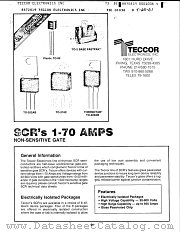 S1025R datasheet pdf Teccor Electronics