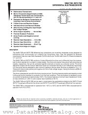 SN75176BPS datasheet pdf Texas Instruments