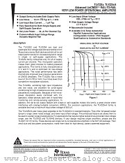 TLV2254AMWB datasheet pdf Texas Instruments