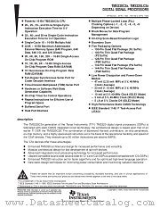 TMS320C52PJA80 datasheet pdf Texas Instruments