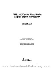 TMS320UC5405GQWR datasheet pdf Texas Instruments
