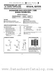 SD204CHP datasheet pdf Topaz Semiconductor