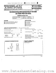 VN0610LL datasheet pdf Topaz Semiconductor