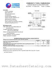 1SMB2EZ190 datasheet pdf TRANSYS Electronics Limited