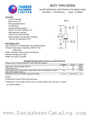 2EZ110 datasheet pdf TRANSYS Electronics Limited
