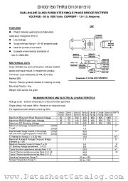 DI100 datasheet pdf TRANSYS Electronics Limited
