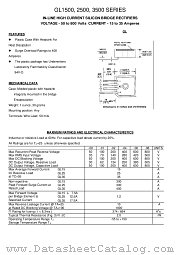GL2501 datasheet pdf TRANSYS Electronics Limited