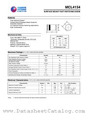 MCL4154 datasheet pdf TRANSYS Electronics Limited