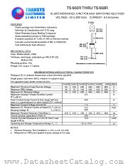 TS608R datasheet pdf TRANSYS Electronics Limited