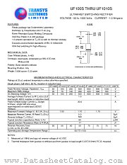 UF104S datasheet pdf TRANSYS Electronics Limited