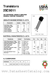 2SC9011 datasheet pdf USHA India LTD