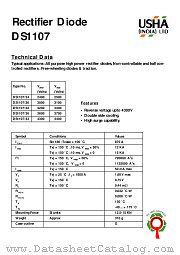 DS1107_30 datasheet pdf USHA India LTD