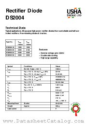 DS2004_28 datasheet pdf USHA India LTD