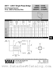 1202FC datasheet pdf Voltage Multipliers