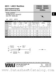1N5553 datasheet pdf Voltage Multipliers
