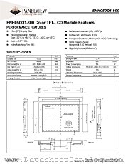 ENH050Q1-800 datasheet pdf White Electronic Designs