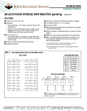 WF2M32-120HC5A datasheet pdf White Electronic Designs