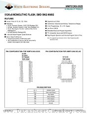 WMF512K8-120FEM5 datasheet pdf White Electronic Designs