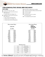 WMS128K8L-70FEMA datasheet pdf White Electronic Designs