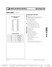 WPS512K8LC-85WI datasheet pdf White Electronic Designs